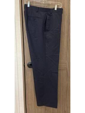 Collection By Michael Strahan Mens Blue Dress Pants Size 40W X 32L